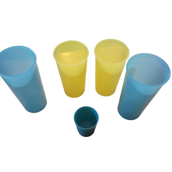 Vintage Tupperware Tumblers Cups and Shot glass - Picture 5 of 12